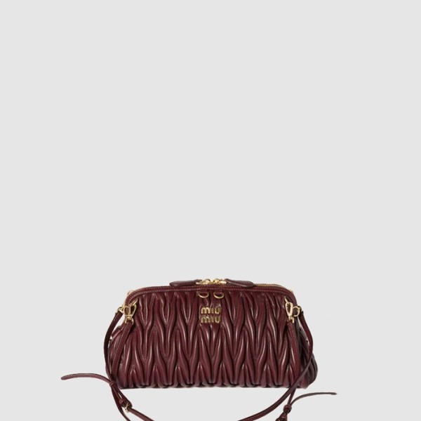 미우미우 여성 나파 가죽 클러치 - MiuMiu Womens Nappa Leather Clutch - mib13273x