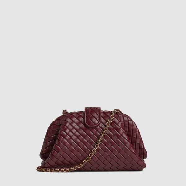 보테가 베네타 여성 스몰 로렌 체인 클러치 - Bottega veneta Womens Small Lauren Chain Clutch - bvb13430x