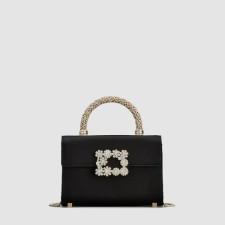 로저비비에 여성 쥬얼 이플로레슨스 미니 실크 사틴 클러치 - Roger Vivier Womens Jewel Eflorescence Mini Silk Satin Clutch - rob13496x