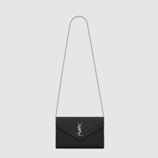 입생로랑 여성 카산드라 체인 클러치 - Saint Laurent Womens Cassandre Chain Clutch - ysb14276x