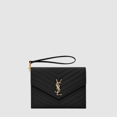 입생로랑 여성 로렌 마틀라세 클러치 - Saint Laurent Womens Laurent Matelasse Clutch - ysb14730x