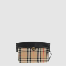 버버리 여성 소사이어티 빈티지 체크 클러치 - Burberry Womens Society Vintage Check clutch - bub15533x