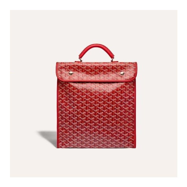 고야드 남/녀 레드 생레제르 백팩 - Goyard Unisex Saint Leger Back Pack - gob1072x
