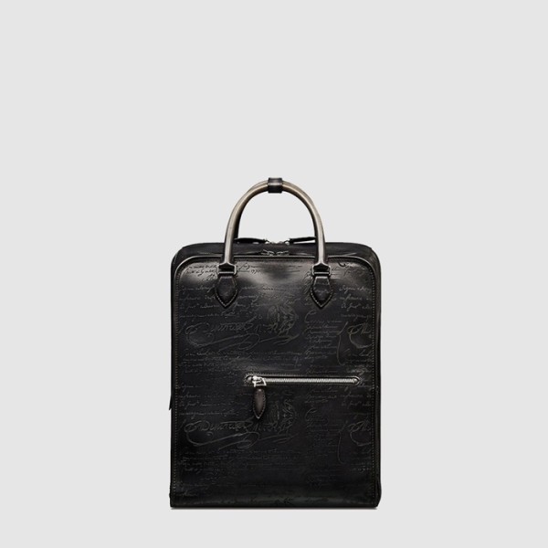 벨루티 남성 레더 백팩 - Berluti Mens Leather Backpack - beb8005x