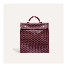 고야드 남/녀 버건디 생레제르 백팩 - Goyard Unisex Saint Leger Back Pack - gob1075x