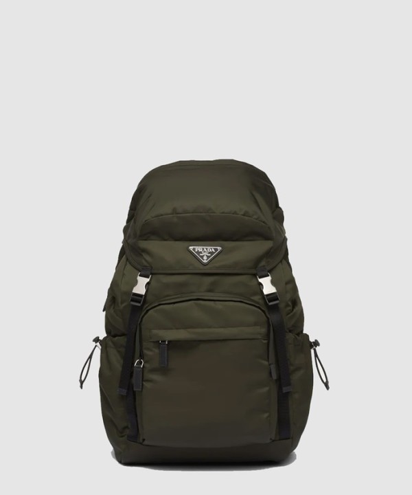 프라다 남성 리나일론 가죽 백팩 2VZ116 - Prada Mens Re-Nylon Leather Backpack - prb8105x