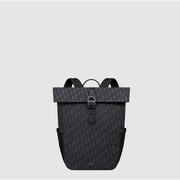 디올 남성 8 롤탑 백팩 - Dior Mens 8 Roll Top Backpack - dib8152x