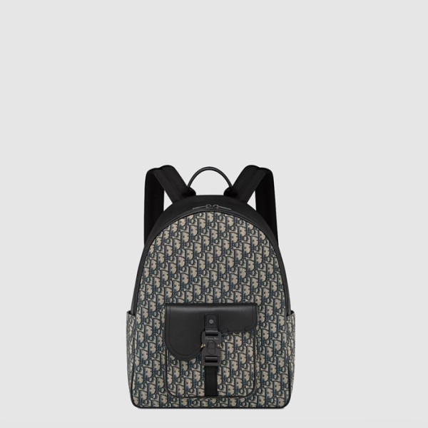 디올 남성 새들 지퍼 백팩 - Dior Mens Saddle Zipper Backpack - dib9010x