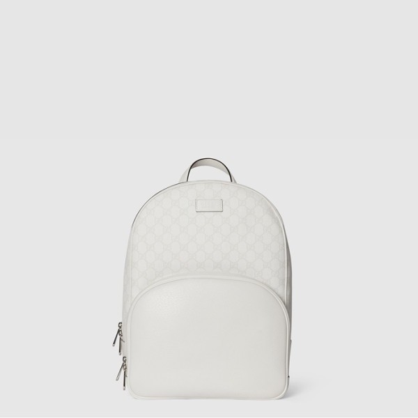 구찌 남성 태그 장식 미디엄 GG 백팩 - Gucci Mens Medium GG Backpack With Tag Decoration - gub9184x