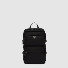 프라다 남성 리나일론 가죽 백팩 2VZ101 - Prada Mens Re-Nylon And Leather Backpack - prb9260x