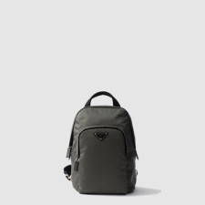 프라다 남성 리나일론 사피아노 가죽 백팩 2VZ116 - Prada Mens Re-Nylon Saffiano Leather Backpack - prb9864x