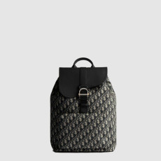 디올 남성 새들 헤리티지 플랩 백팩 - Dior Mens Saddle Heritage Flap Backpack - 16388x