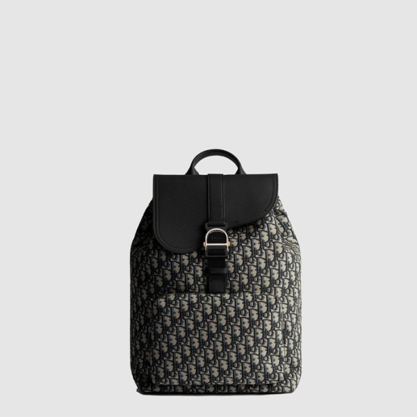 디올 남성 새들 헤리티지 플랩 백팩 - Dior Mens Saddle Heritage Flap Backpack - 16388x