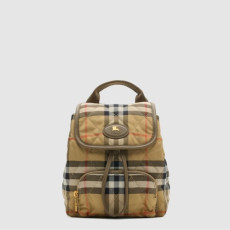 버버리 여성 미니 홀스슈 백팩 - Burberry Womens Mini Horseshoe Backpack - bub16083x