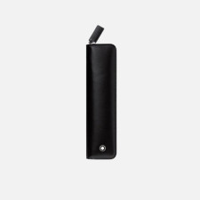 몽블랑 남성 마이스터스튁 1개의 펜 보관용 지퍼 파우치 - Montblanc Mens Meisterstück 1 Pen Pouch with Zip - mow322x