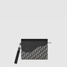 디올 남성 새들 A5 트라이앵글 파우치 - Dior Mens Saddle A5 Triangle Pouch - dib7982x