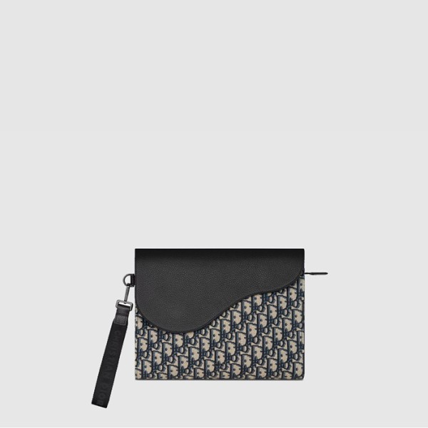 디올 남성 새들 A5 트라이앵글 파우치 - Dior Mens Saddle A5 Triangle Pouch - dib7982x