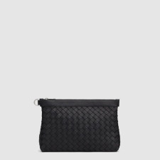 보테가베네타 남성 미디엄 인트레치아토 프리즘 파우치 - Bottega Veneta Mens Medium Intrecciato Prism Pouch - bvb8106x
