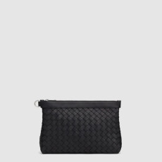 보테가베네타 남성 미디엄 인트레치아토 프리즘 파우치 - Bottega Veneta Mens Medium Intrecciato Prism Pouch - bvb8106x