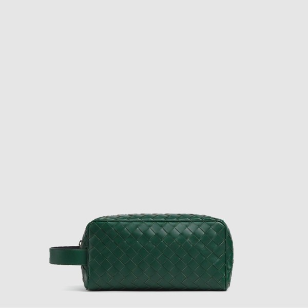 보테가 베네타 남성 인트레치아토 여행용 파우치 - Bottega Veneta Mens Intrecciato Travel Pouch - bvb8178x