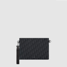 디올 남성 A5 트라이앵글 파우치 - Dior Mens A5 Triangle Pouch - dib9193x