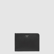프라다 남성 사피아노 가죽 도큐먼트 홀더 2VN003 - Prada Mens Saffiano Leather Document Holder - prb9245x