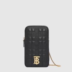 버버리 여성 체인 파우치 숄더 백 - Burberry Womens Chain Pouch Shoulder Bag - bub15529x