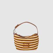미우미우 여성 크로셰 파우치 - Miumiu Womens Crochet Pouch - mib16215x