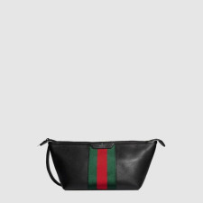 구찌 여성 메가 웹 트레이드마크 스몰 토일레트리 케이스 - Gucci Womens Megaweb Trademark Toiletry Case - gub16294x