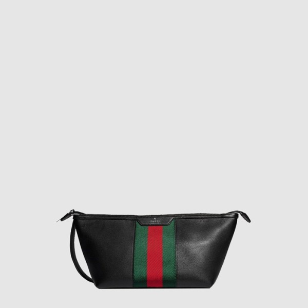 구찌 여성 메가 웹 트레이드마크 스몰 토일레트리 케이스 - Gucci Womens Megaweb Trademark Toiletry Case - gub16294x