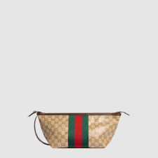 구찌 여성 메가 웹 트레이드마크 스몰 토일레트리 케이스 - Gucci Womens Megaweb Trademark Toiletry Case - gub16295x