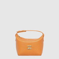샤넬 여성 마이크로 탑 핸들 호보 파우치 - Chanel Womens Micro Top Handle Hobo Pouch - chb16329x