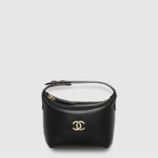 샤넬 여성 마이크로 탑 핸들 호보 파우치 - Chanel Womens Micro Top Handle Hobo Pouch - chb16330x
