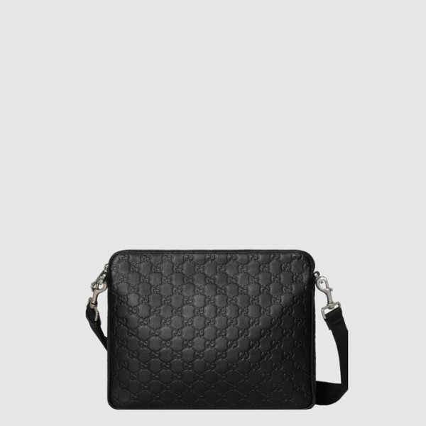 구찌 남성 GG 엠블럼 미디엄 크로스백 - Gucci Mens GG Emblem Medium Crossbody Bag - gub12613x