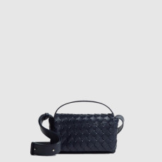 보테가 베네타 남성 미니 인트레치아토 플랩 백 - Bottega veneta Mens Mini Intrecciato Flap Bag - bvb15932x