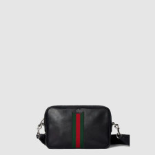 구찌 남성 웹 크로스바디 백 - Gucci Mens Web Crossbody Bag - gub16311x