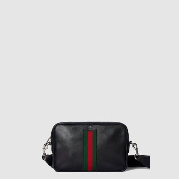구찌 남성 웹 크로스바디 백 - Gucci Mens Web Crossbody Bag - gub16311x