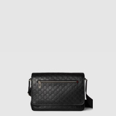 구찌 남성 GG 엠블럼 미디엄 크로스바디 백 - Gucci Mens GG Emblem Medium Crossbody Bag - gub16350x