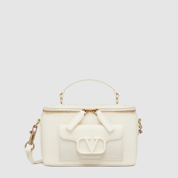 발렌티노 여성 주얼 로고 로코 베니티 케이스 - Valentino Womens Jewel Logo Rocco Vanity Case - vab14845x