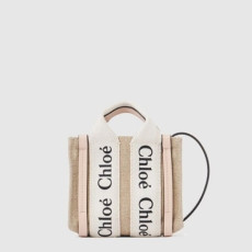 끌로에 여성 우디 토트 백 나노 - Chloe Womens Woody Tote Bag Nano - chb15142x