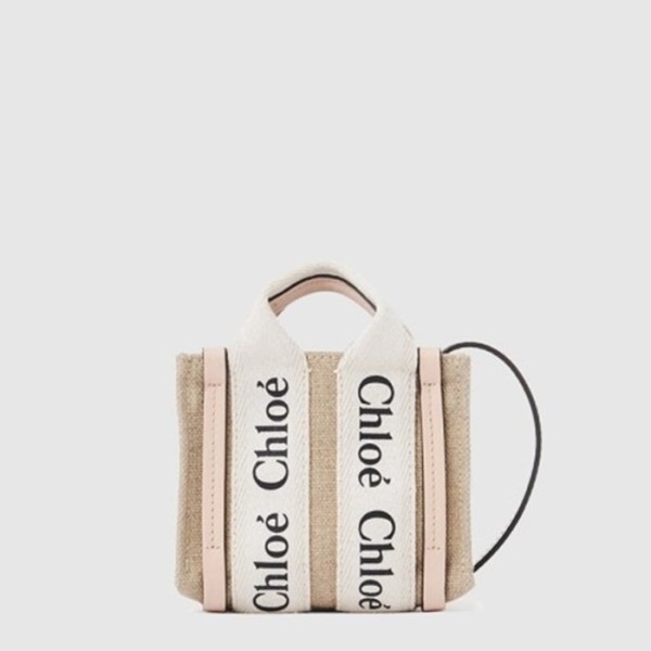 끌로에 여성 우디 토트 백 나노 - Chloe Womens Woody Tote Bag Nano - chb15142x