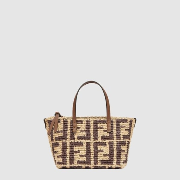 펜디 여성 롤 미니 토트백 - Fendi Womens Roll Mini Bag - feb15189x
