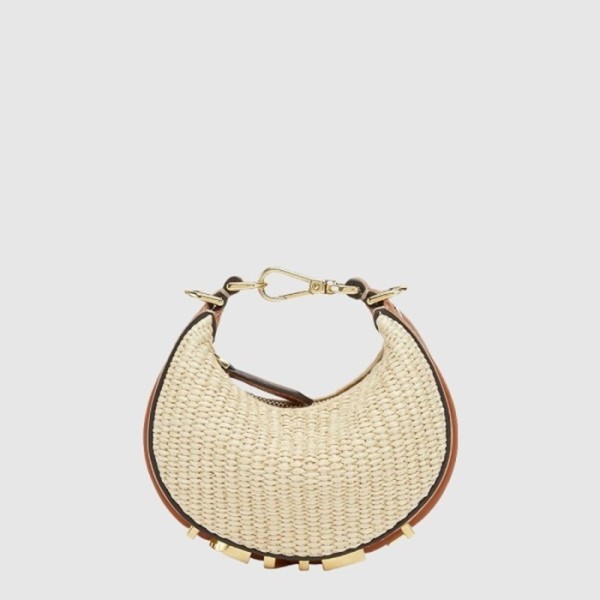 펜디 여성 그라피 나노 호보 백 - Fendi Womens Graphy Nano Hobo Bag - feb15319x