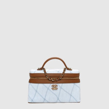 샤넬 여성 코코비치 체인 베니티 - Chanel Womens Coco Beach Chain Vanity - chb16237x