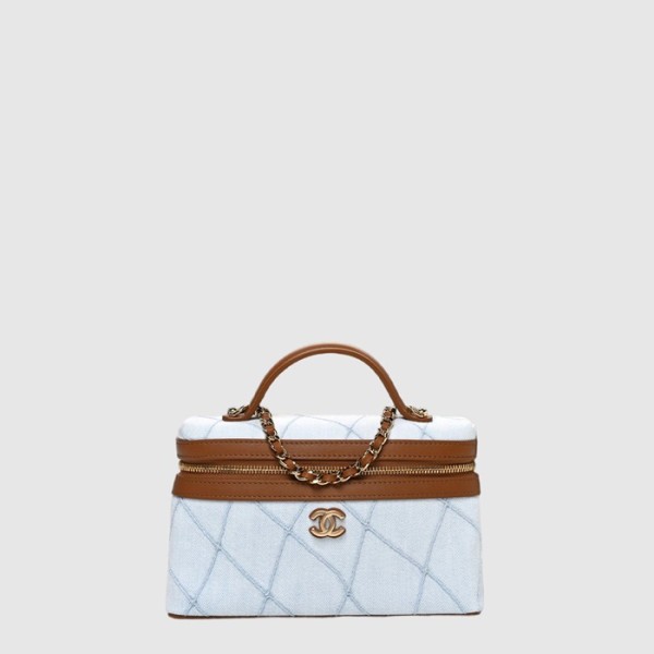 샤넬 여성 코코비치 체인 베니티 - Chanel Womens Coco Beach Chain Vanity - chb16237x