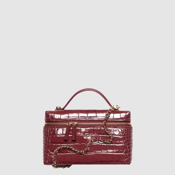 샤넬 여성 코코비치 체인 베니티 - Chanel Womens Coco Beach Chain Vanity - chb16374x