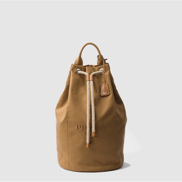 프라다 남성 캔버스 드로스트링 더플백 2VY011 - Prada Mens Canvas Drawstring Duffel Bag - prb8146x