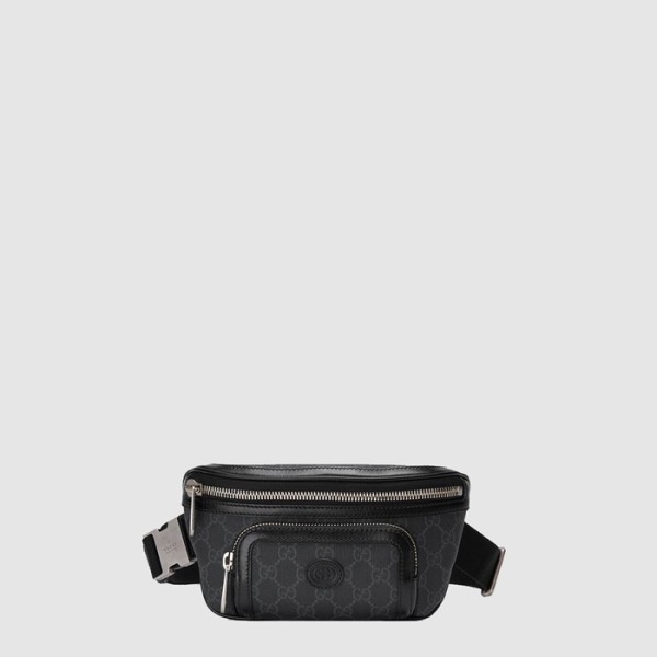 구찌 남성 인터로킹 G 벨트백 - Gucci Mens Interlocking G Belt Bag - gub8984x