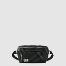 버버리 남성 그리드 벨트 백 - Burberry Mens Grid Belt Bag - bub16071x