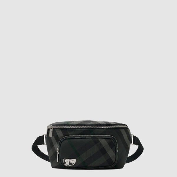 버버리 남성 그리드 벨트 백 - Burberry Mens Grid Belt Bag - bub16071x